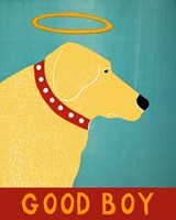 Good Boy Yellow Fine Art Print