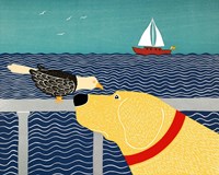 I See A Bird Yellow Fine Art Print