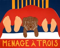 Menage Choc Framed Print