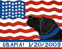 Obama-1-20-09 Fine Art Print