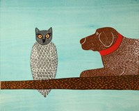 Sally Who Sally Who Choc Fine Art Print