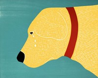 They Sense When You Go Away Yellow Fine Art Print