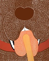 Throat Exam Choc Fine Art Print