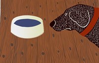 Water Bowl Good Dog Fine Art Print