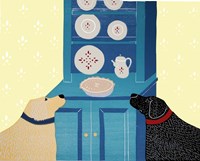 We Are Lucky Dogs Fine Art Print