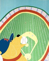 World Champs Yellow Fine Art Print