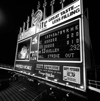 Scoreboard at U.S. Cellular Field, Chicago, Cook County, Illinois Fine Art Print