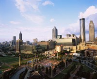 Centennial Olympic Park, Atlanta, Georgia Fine Art Print