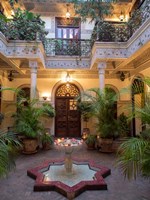 Villa des Orangers Hotel, Marrakesh, Morocco Fine Art Print