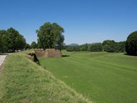 Piattaforma San Frediano, Lucca, Tuscany, Italy Fine Art Print
