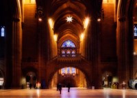 Liverpool Cathedral, Church of England, Merseyside, England Fine Art Print