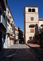 Calle San Agustin, Malaga City, Andalucia, Spain Fine Art Print