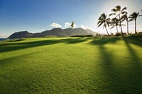 Golf Course, Kauai Lagoons, Kauai, Hawaii Fine Art Print