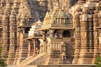 Khajuraho temple, Chhatarpur District, Madhya Pradesh, India Fine Art Print