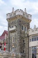 Tower on Casa Loma Castle, Toronto, Ontario, Canada Fine Art Print