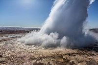 Strokkur Geyser Erupting, Iceland Fine Art Print