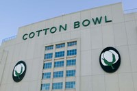 Cotton Bowl Stadium, Fair Park, Dallas, Texas Fine Art Print