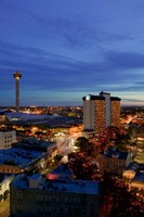 San Antonio River Walk at Dusk, Texas Fine Art Print