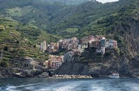 Manarola, Riomaggiore, La Spezia, Liguria, Italy Fine Art Print