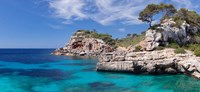 Cala S'Almunia bay, Santanyi, Majorca, Balearic Islands, Spain Fine Art Print