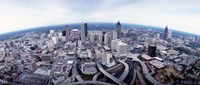 Ariel View of Atlanta, Georgia Fine Art Print