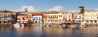 Venetian Harbour, Rethymno, Crete, Greece Fine Art Print