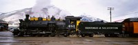 Steam Train, Durango and Silverton Narrow Gauge Railroad, Colorado Fine Art Print