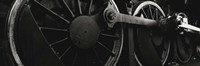 Steam Locomotive Wheels Fine Art Print