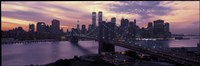 Brooklyn Bridge, Manhattan, New York City Fine Art Print