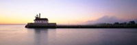 Lighthouse At The Waterfront, Duluth, Minnesota Fine Art Print