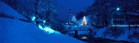 Christmas in Ramsau, Germany Fine Art Print