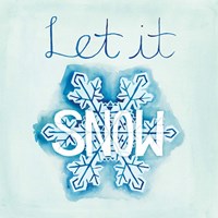 Snowflake Sayings I Fine Art Print