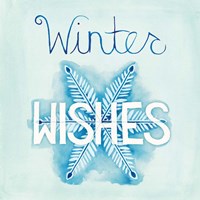 Snowflake Sayings II Fine Art Print