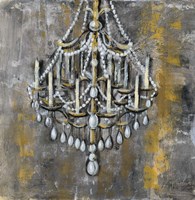 Vintage Chandelier I Fine Art Print