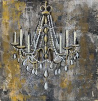 Vintage Chandelier II Fine Art Print
