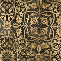 Golden Damask I Fine Art Print