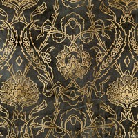 Golden Damask II Fine Art Print