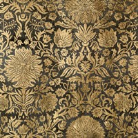 Golden Damask III Fine Art Print