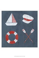 Nautical Quadrant II Framed Print