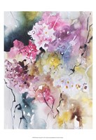 Blooms Aquas III Fine Art Print