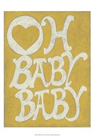 Oh Baby, Baby Framed Print