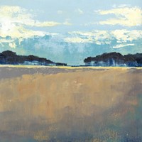 Aureate Seascape I Fine Art Print
