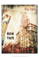 New York Grunge I Fine Art Print