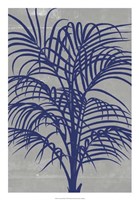 Chromatic Palms I Framed Print