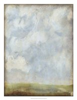 Aged Abstract Landscape II Fine Art Print