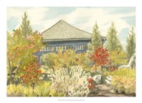 Aquarelle Garden VI Fine Art Print