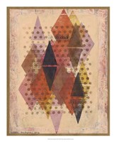 Inked Triangles II Fine Art Print