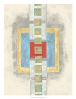 Squares in Line I Fine Art Print