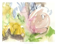 Whimsy in The Garden I Framed Print