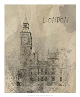 Remembering London Framed Print
